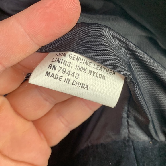 VTG 70s Learsi Black Rancher Western Fringe Suede Leather Jacket Womens Small - Picture 6 of 13